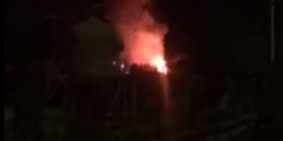 VIDEO Incendiul la Penitenciarul Poarta Alba. 50 de detinuti au fost evacuati