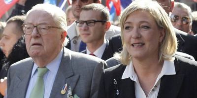 Sacrificarea lui Jean Marie Le Pen. 